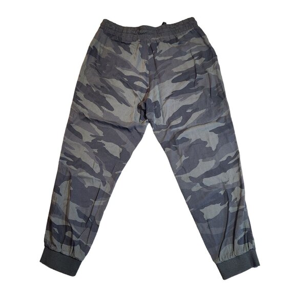 Splendid High Waisted Green Camo Joggers Pants Women's Size L - Picture 2 of 11